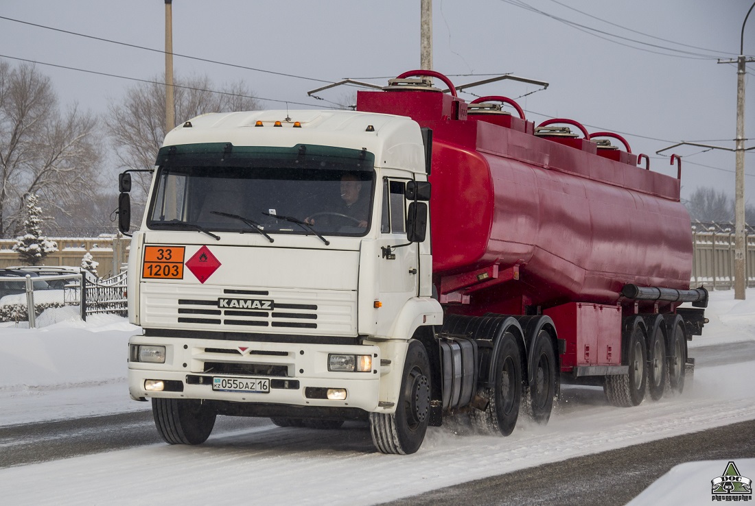 Восточно-Казахстанская область, № 055 DAZ 16 — КамАЗ-6460 [646000]