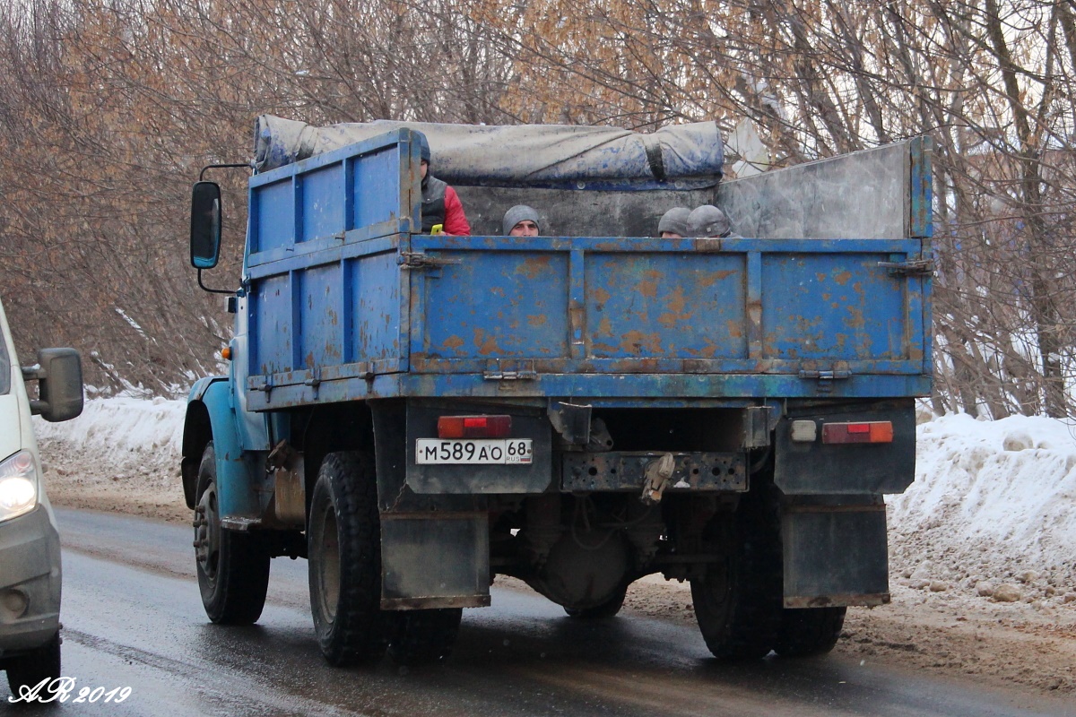 Тамбовская область, № М 589 АО 68 — ЗИЛ-433362