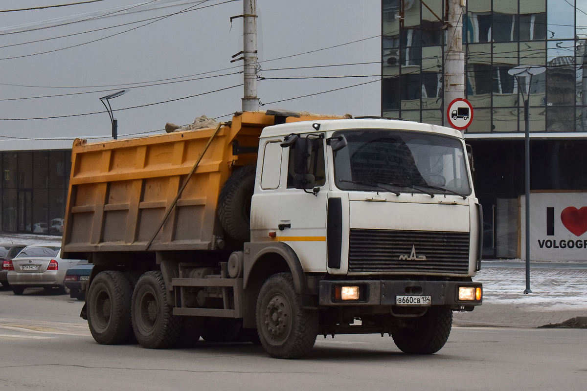 Волгоградская область, № В 660 СВ 134 — МАЗ-5516X5