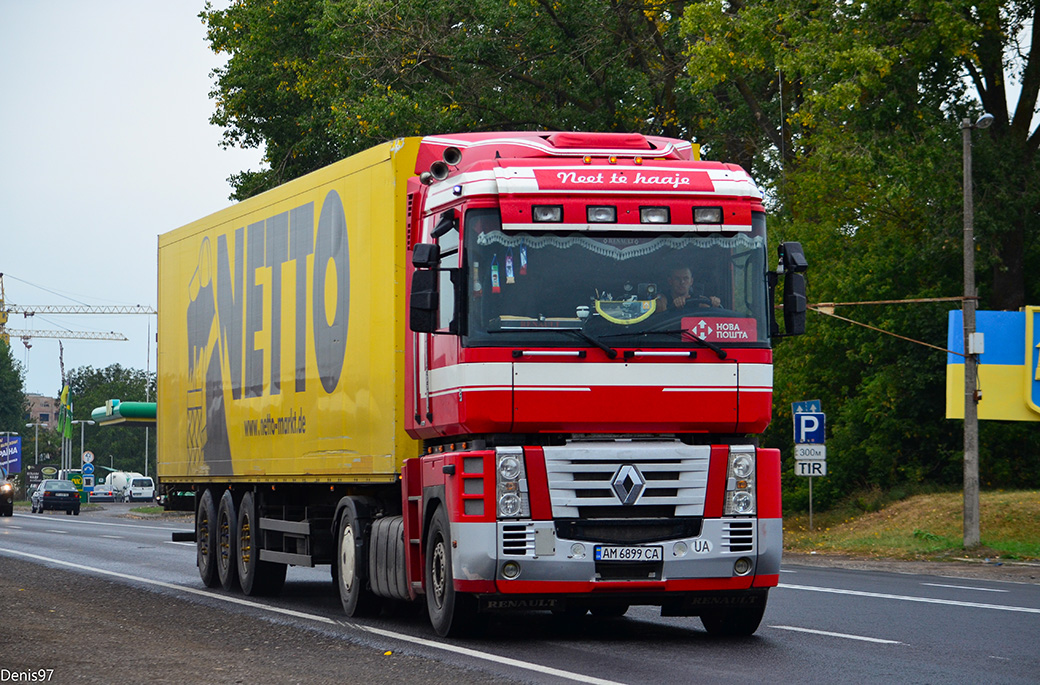 Житомирская область, № АМ 6899 СА — Renault Magnum ('2005)