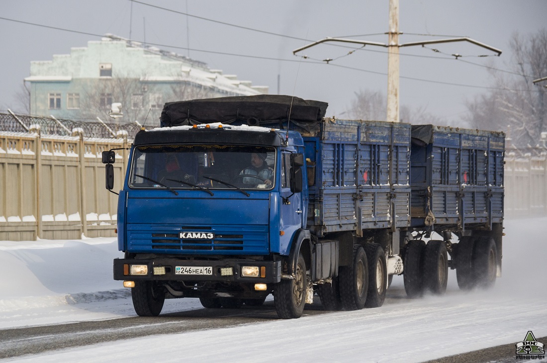 Восточно-Казахстанская область, № 246 HEA 16 — КамАЗ-5320