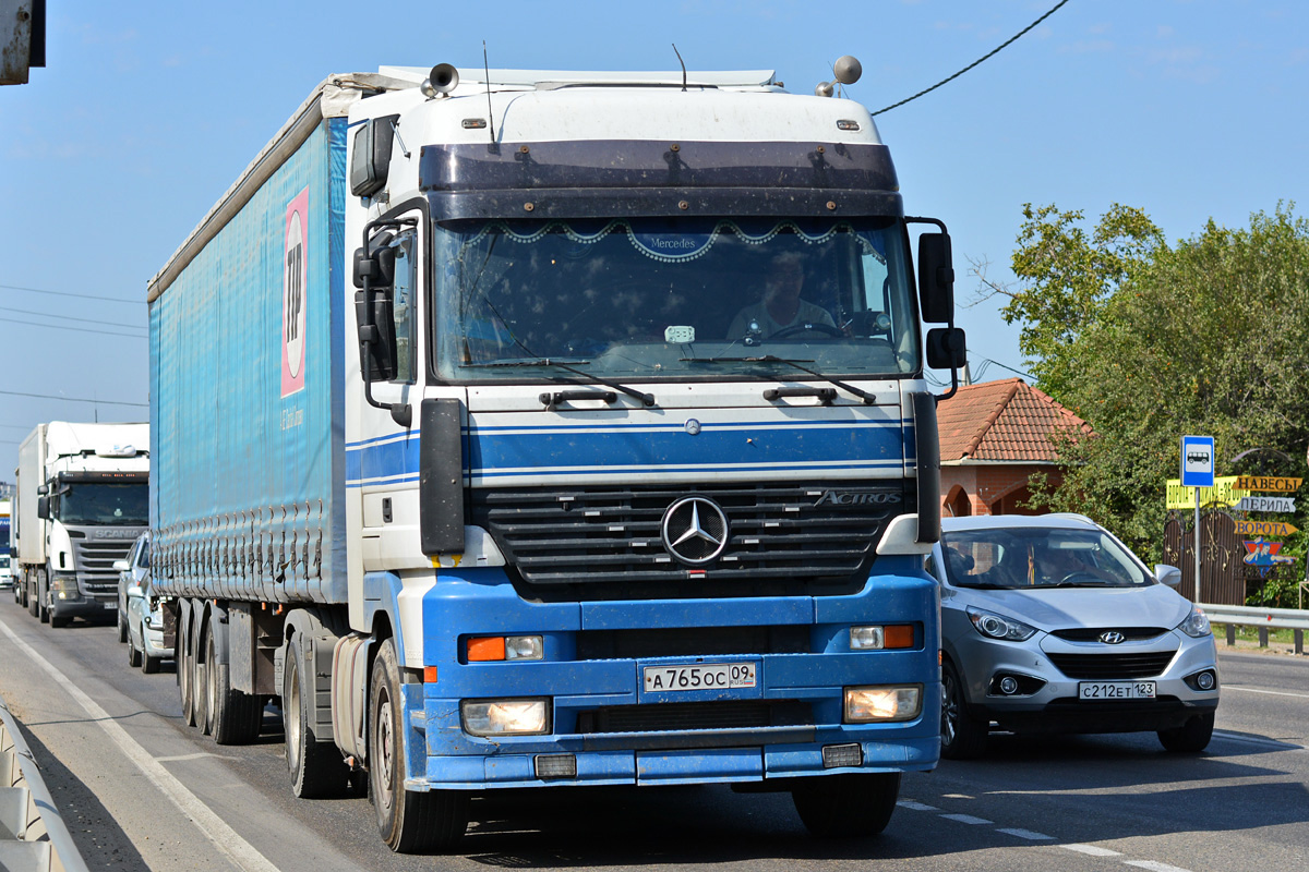 Карачаево-Черкесия, № А 765 ОС 09 — Mercedes-Benz Actros ('1997) 1843