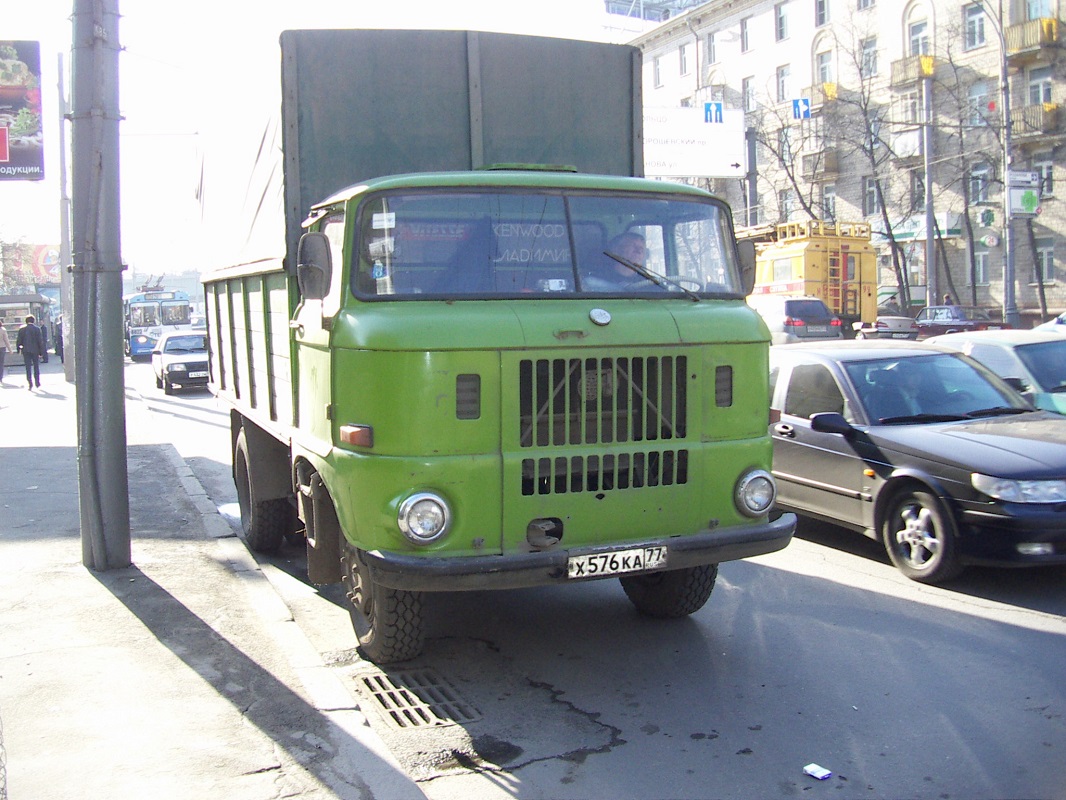 Москва, № Х 576 КА 77 — IFA W50L (общая модель)