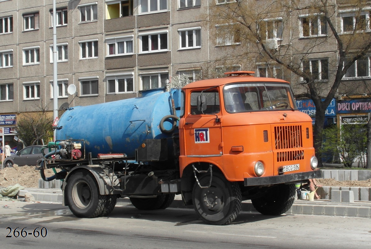 Венгрия, № BCG-564 — IFA W50L/F; Венгрия — Работы по строительству и реконструкции трамвайной сети в Будапеште