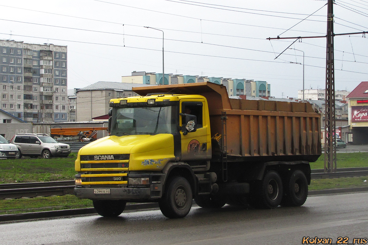 Алтайский край, № А 344 ХЕ 22 — Scania ('1996) T-Series (общ.м)