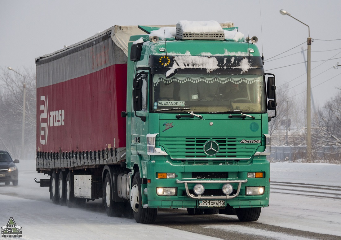 Восточно-Казахстанская область, № 291 OEA 16 — Mercedes-Benz Actros ('1997) 1843