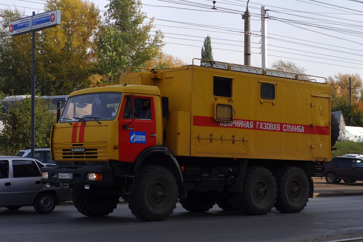 Башкортостан, № К 564 УТ 102 — КамАЗ-43114-15 [43114R]