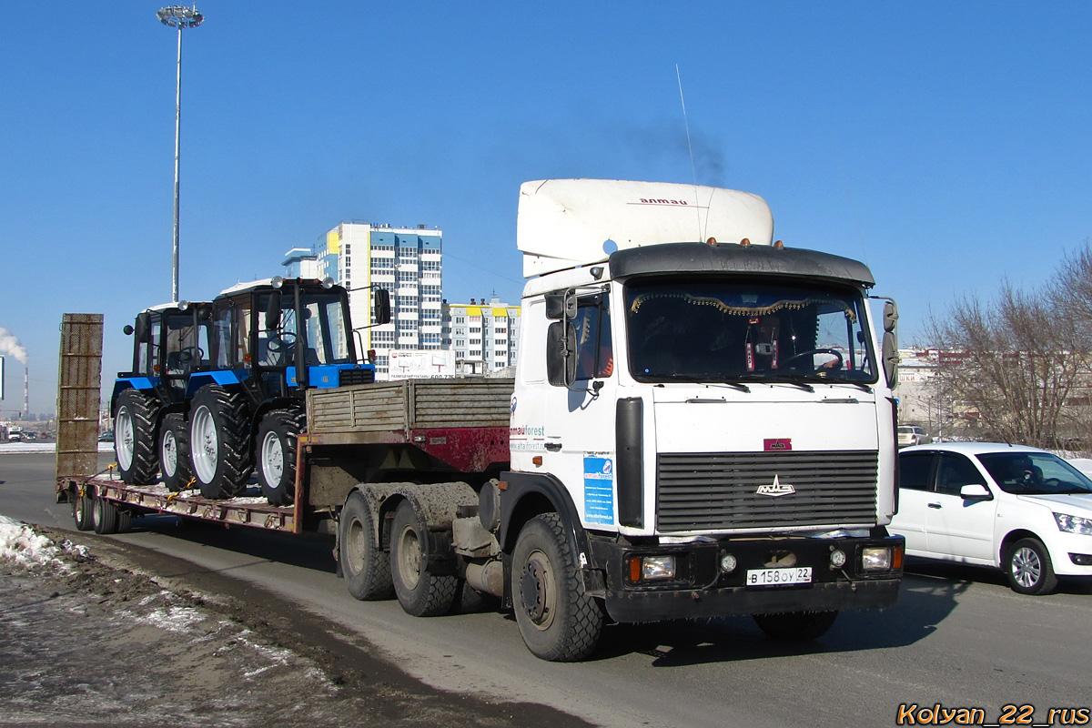 Алтайский край, № В 158 ОУ 22 — МАЗ-642208