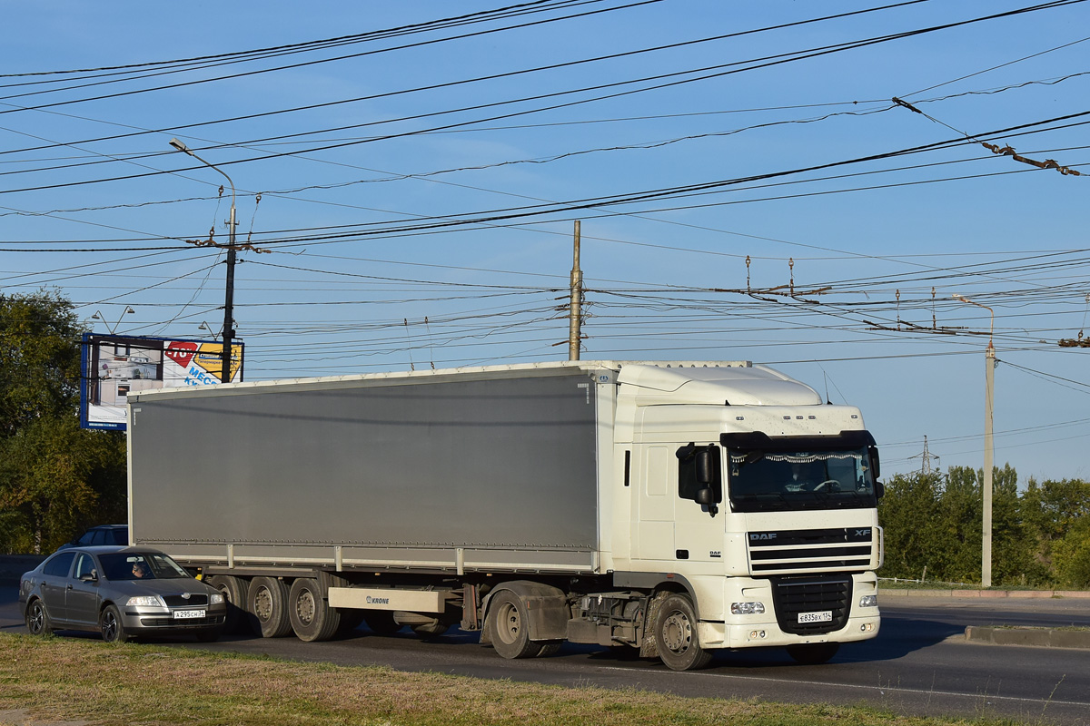 Волгоградская область, № Е 835 ВХ 134 — DAF XF105 FT