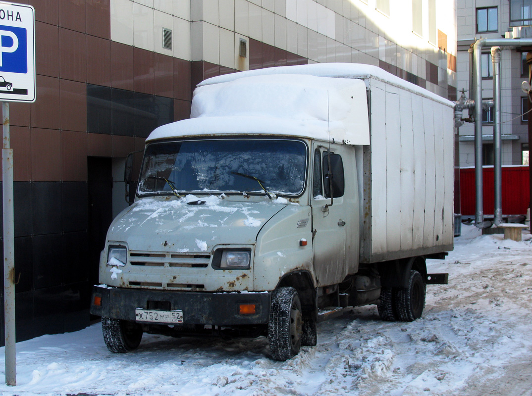 Нижегородская область, № Х 752 МР 52 — ЗИЛ-5301K2 "Бычок"