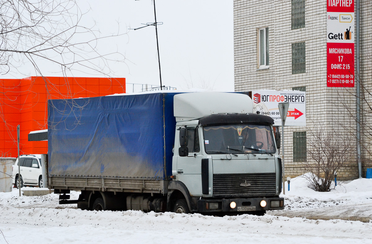 Волгоградская область, № С 170 ВМ 34 — МАЗ-437040