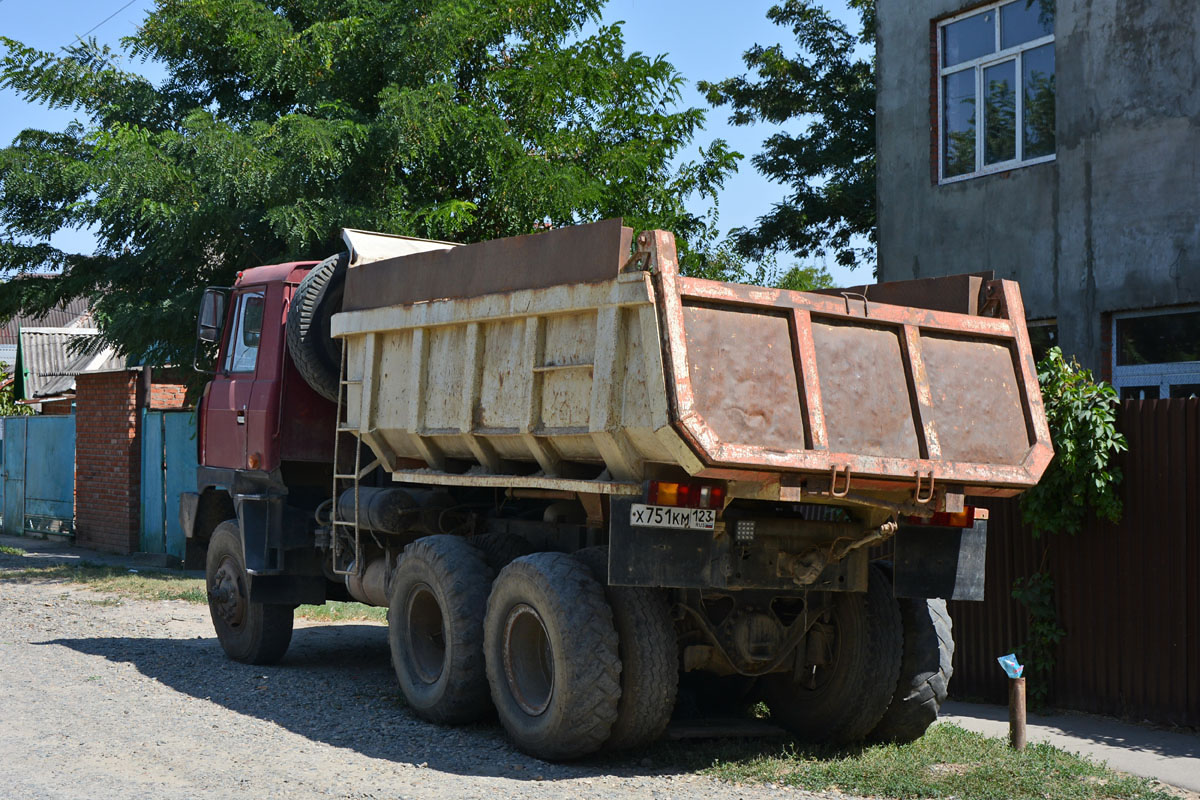 Краснодарский край, № Х 751 КМ 123 — Tatra 815 S1