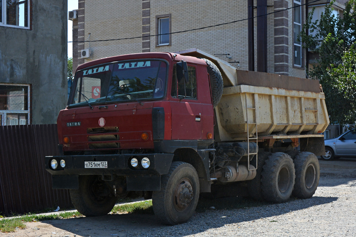 Краснодарский край, № Х 751 КМ 123 — Tatra 815 S1