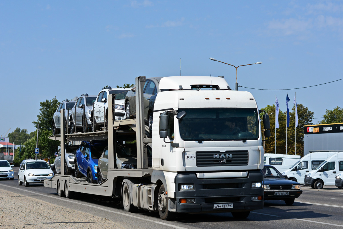 Самарская область, № А 947 ВР 763 — MAN TGA 18.480