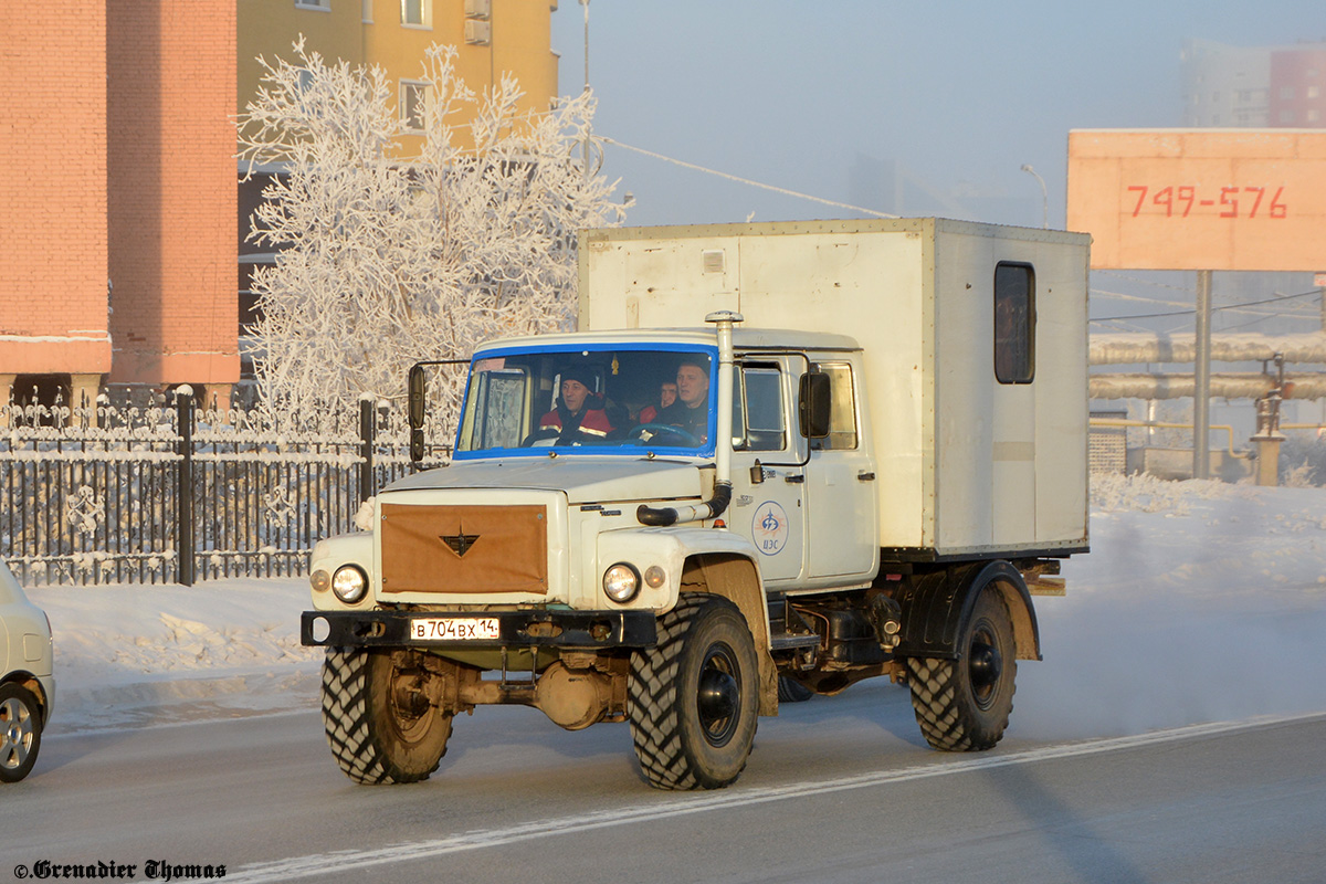 Саха (Якутия), № В 704 ВХ 14 — ГАЗ-33081 «Садко»