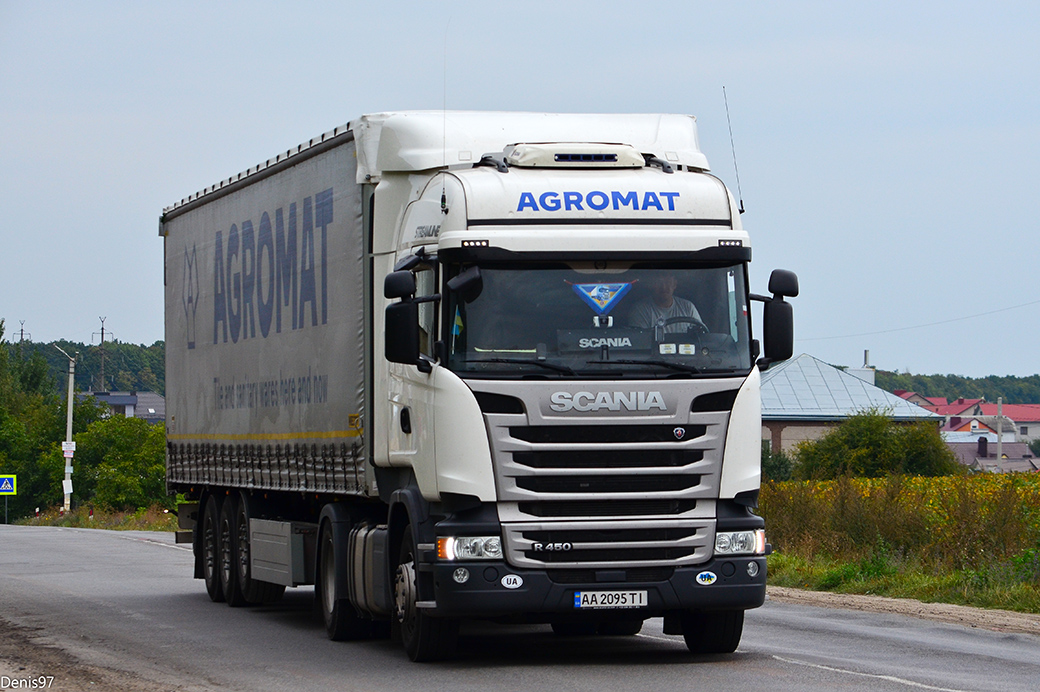 Киев, № АА 2095 ТІ — Scania ('2013) R450