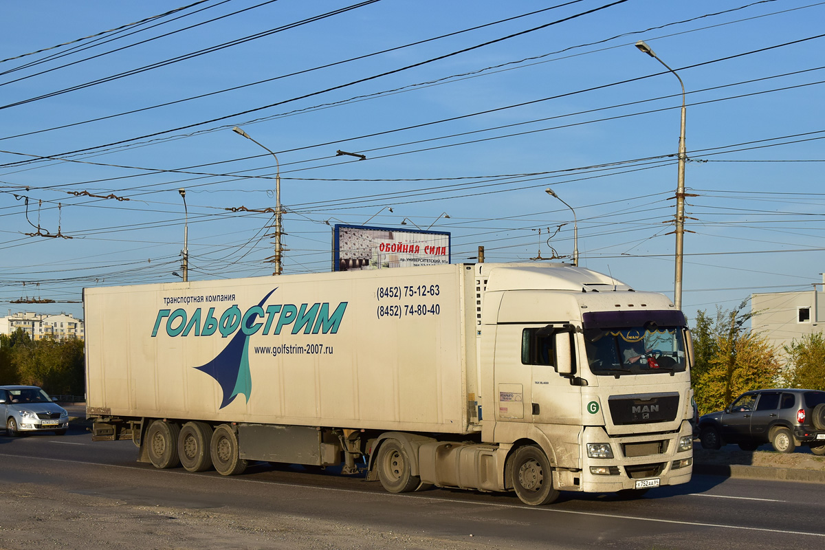 Саратовская область, № Х 752 АА 64 — MAN TGX ('2007) 18.400