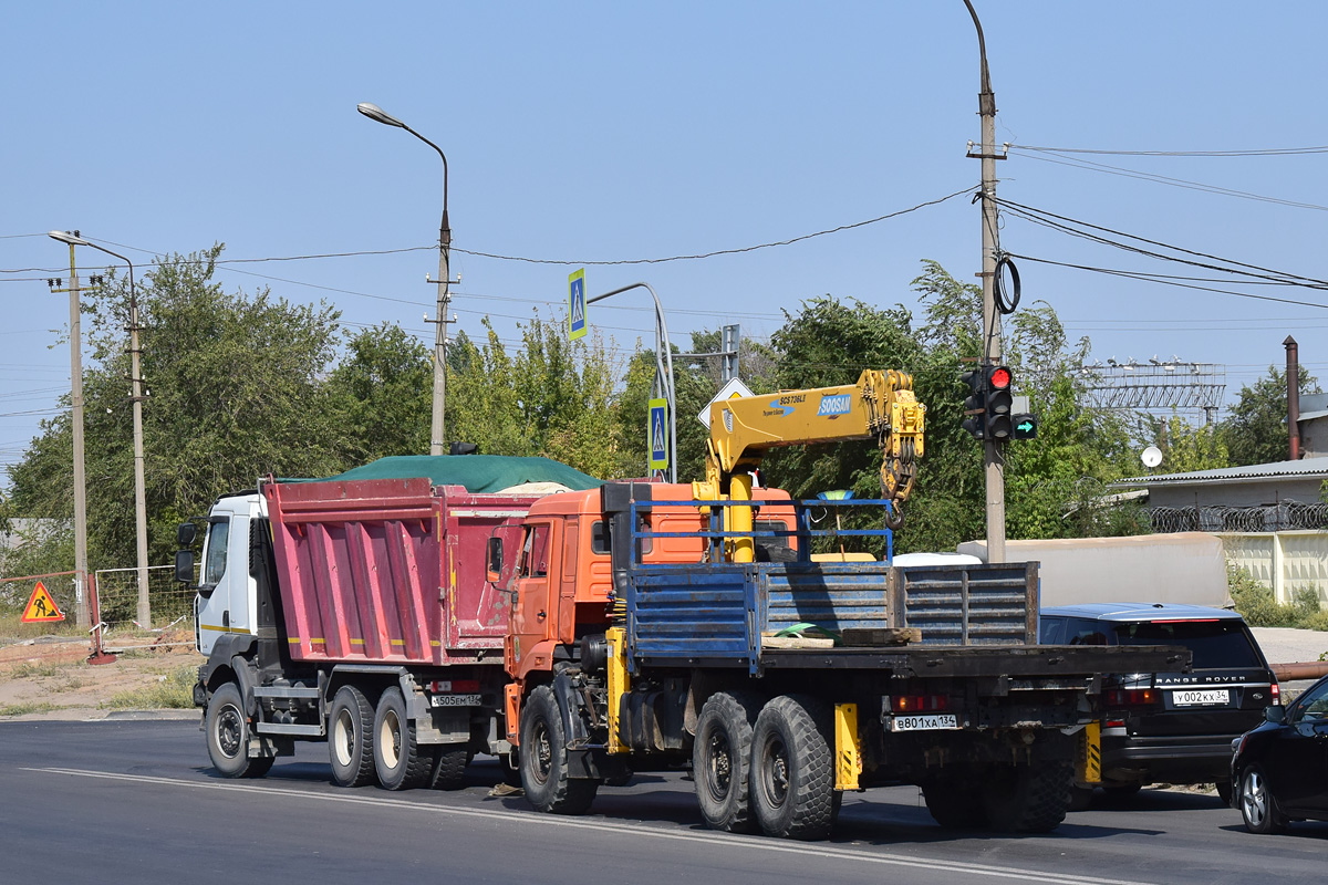 Волгоградская область, № В 801 ХА 134 — КамАЗ-43118-24