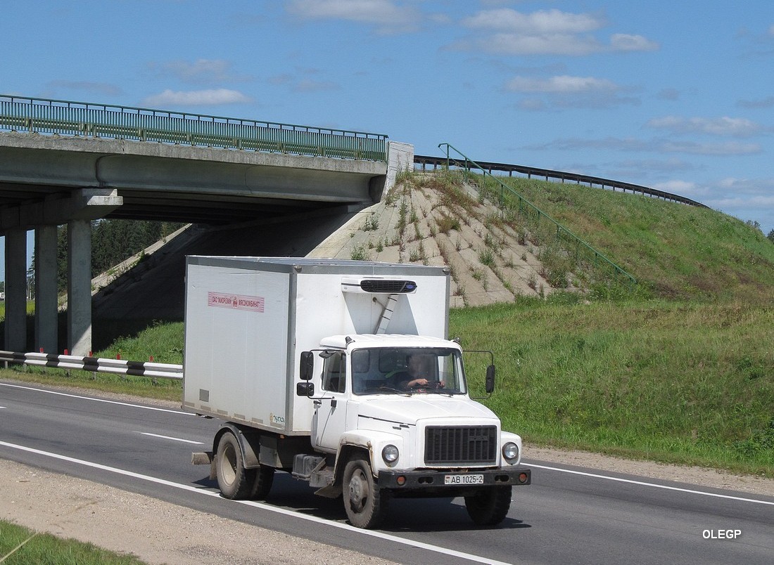 Витебская область, № АВ 1025-2 — ГАЗ-3309