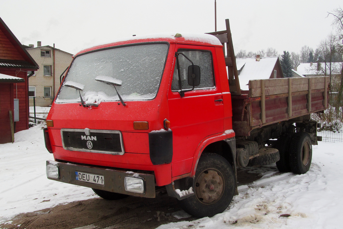 Литва, № DEU 471 — MAN Volkswagen G90