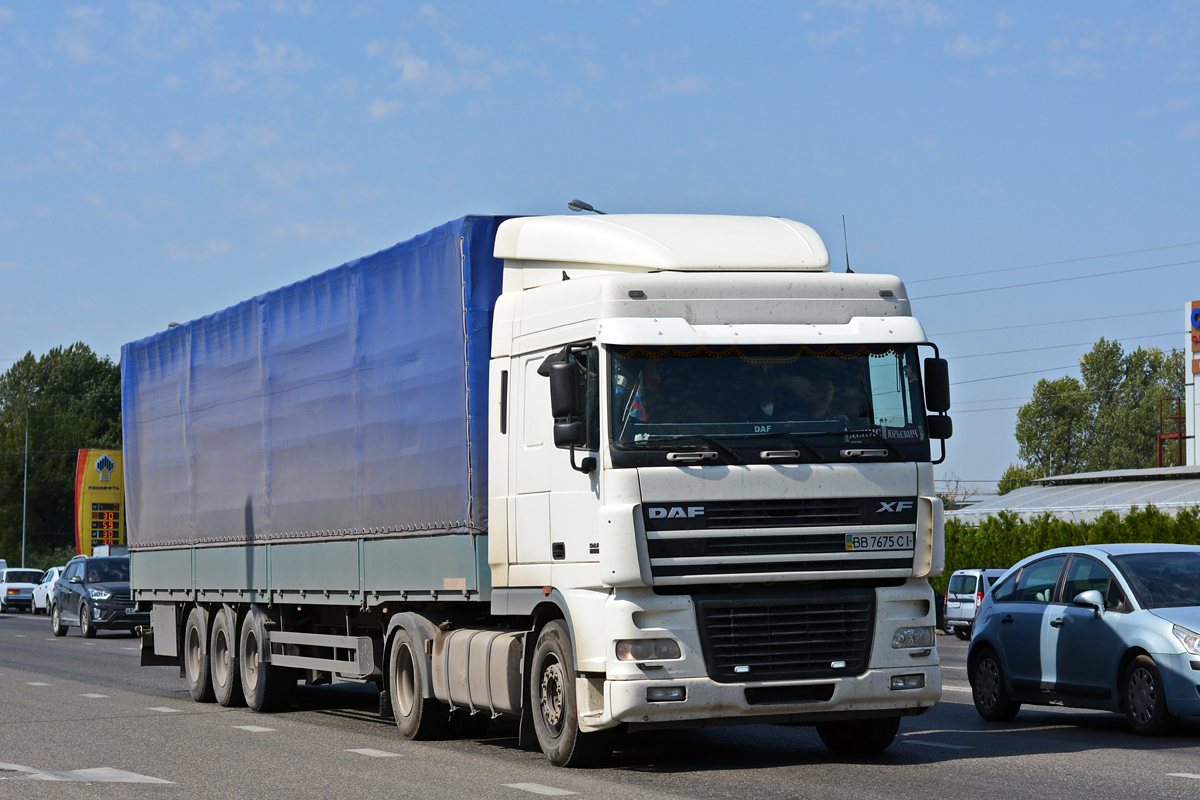 Луганская область, № ВВ 7675 СІ — DAF XF95 FT