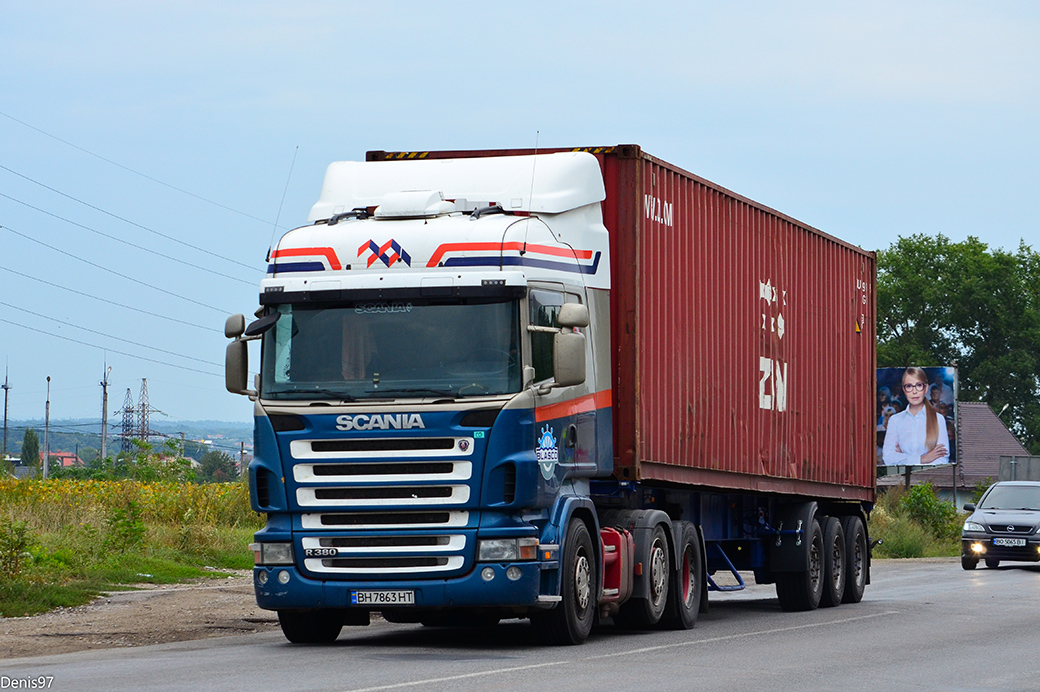 Одесская область, № ВН 7863 НТ — Scania ('2004) R380