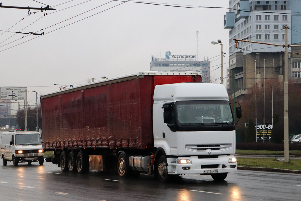 Калининградская область, № Н 973 НМ 39 — Renault Premium ('1996)