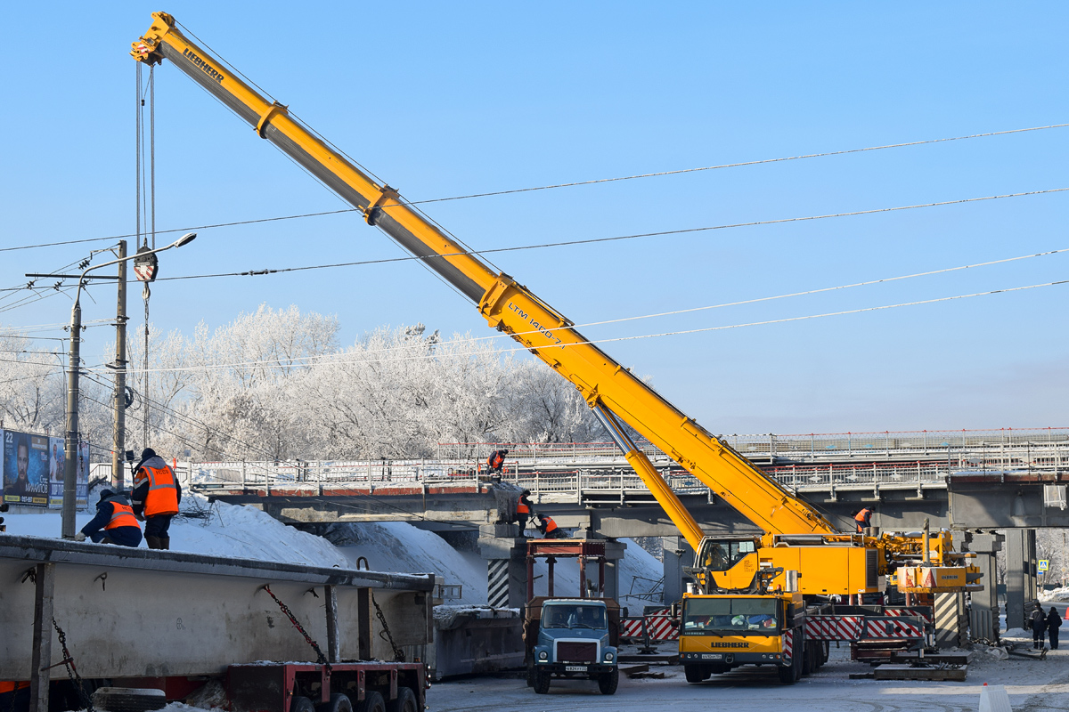 Новосибирская область, № Е 410 НР 154 — Liebherr (общая модель)