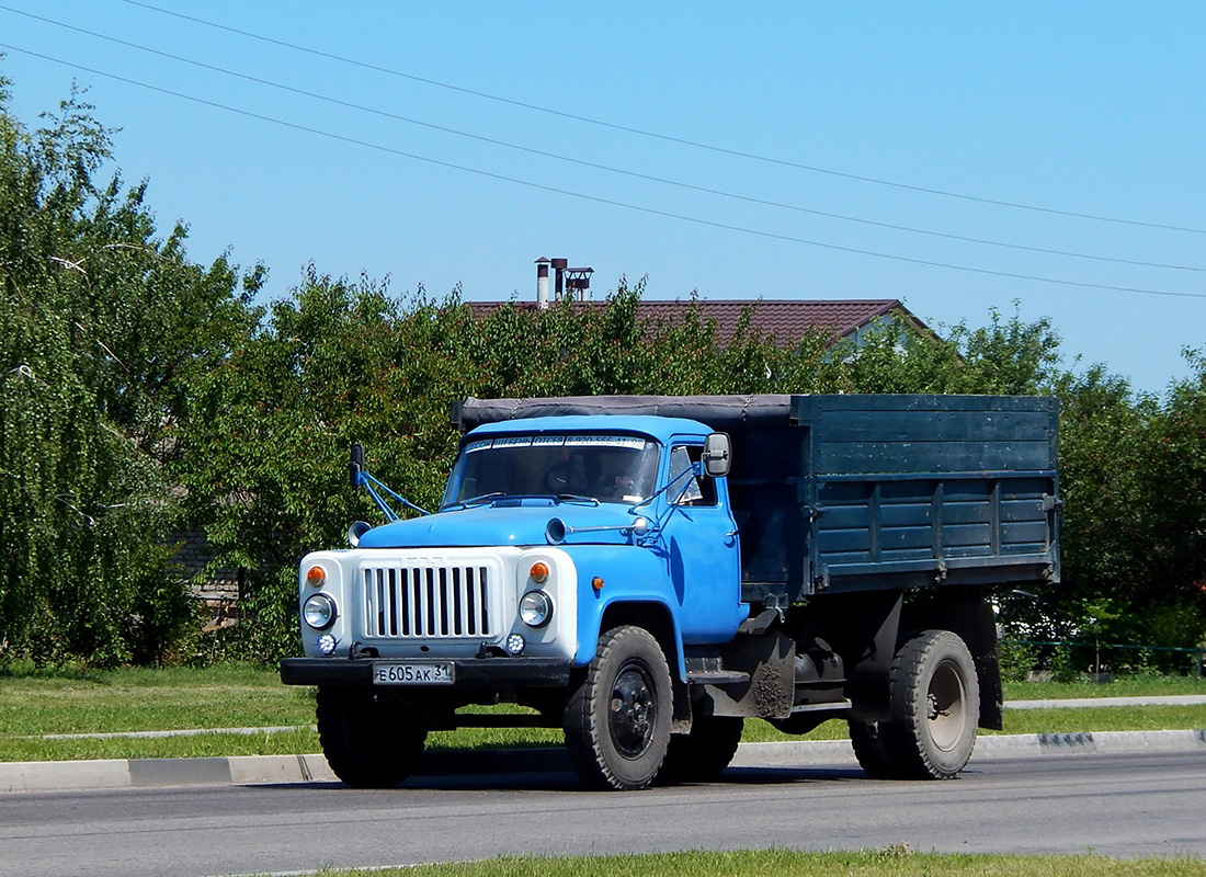 Белгородская область, № Е 605 АК 31 — ГАЗ-53-12