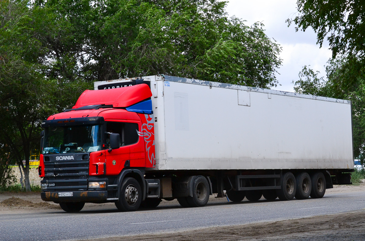 Волгоградская область, № Р 892 ХК 34 — Scania ('1996) P114G