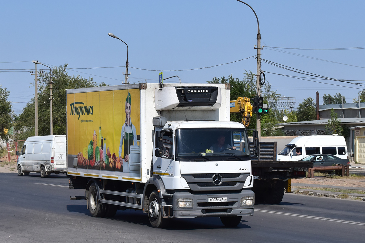 Волгоградская область, № А 003 РА 134 — Mercedes-Benz Axor 1823