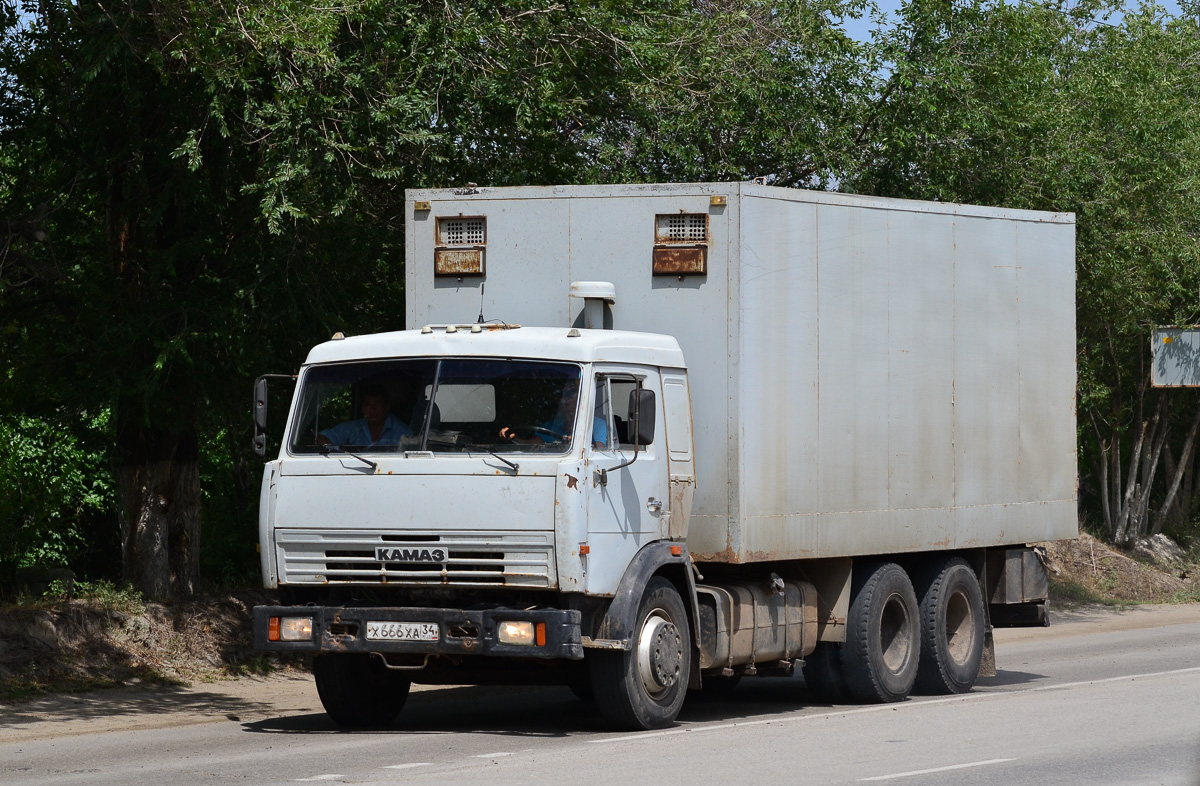 Волгоградская область, № Х 666 ХА 34 — КамАЗ-53215 [532150]