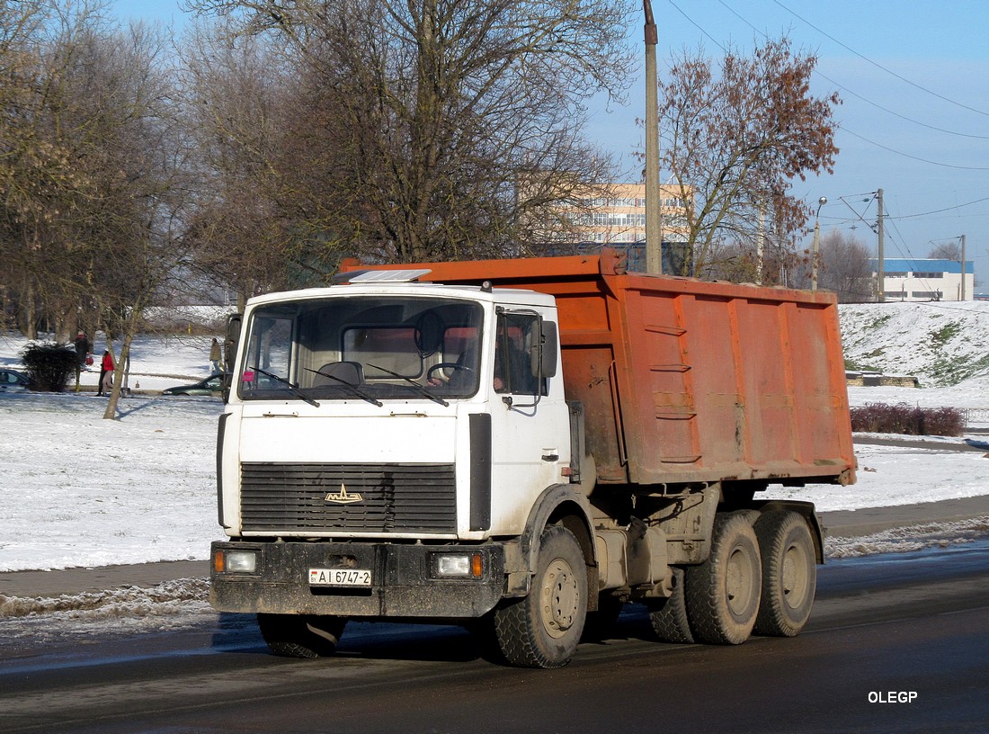 Витебская область, № АІ 6747-2 — МАЗ-5516 (общая модель)