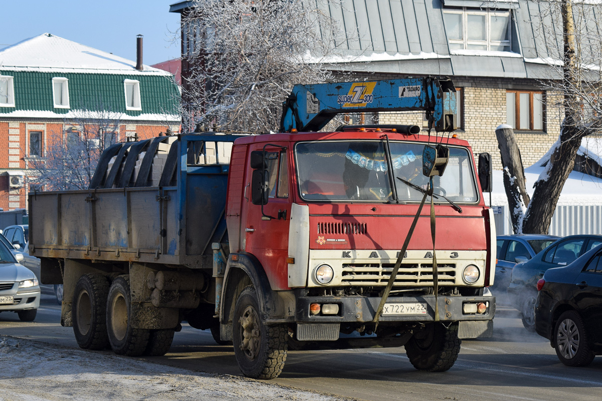 Алтайский край, № Х 722 УМ 22 — КамАЗ-53212