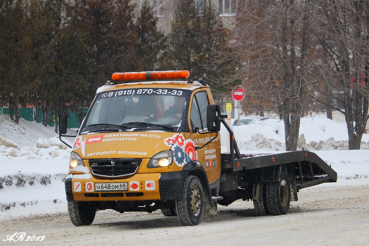 Тамбовская область, № Н 648 ОМ 68 — ГАЗ-33104 "Валдай"