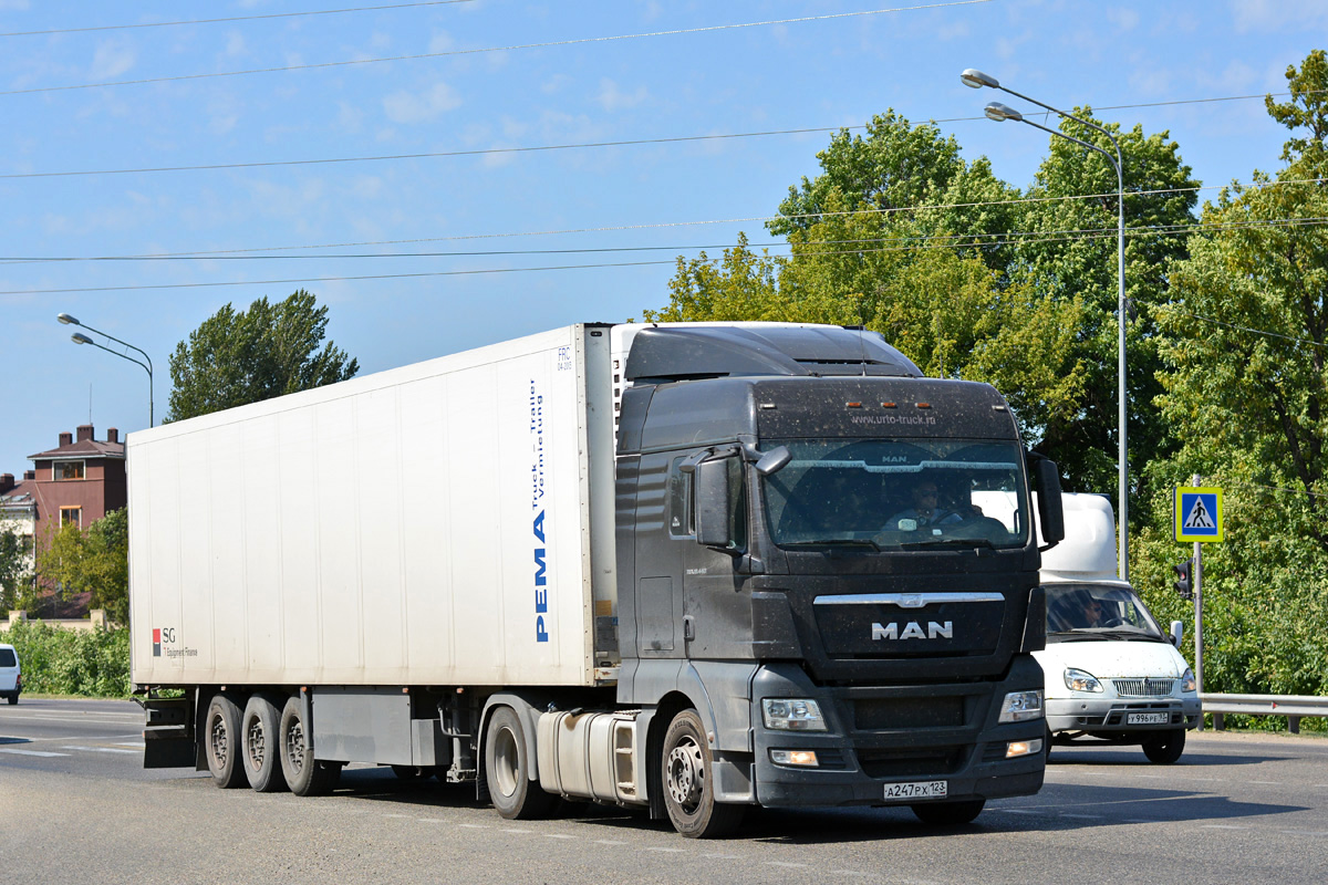 Краснодарский край, № А 247 РХ 123 — MAN TGX ('2007) 18.440