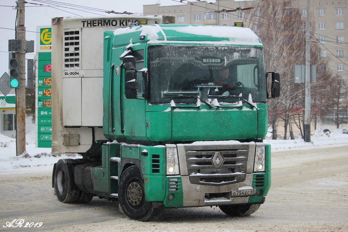 Тамбовская область, № О 754 ЕС 68 — Renault Magnum E-Tech ('2001)