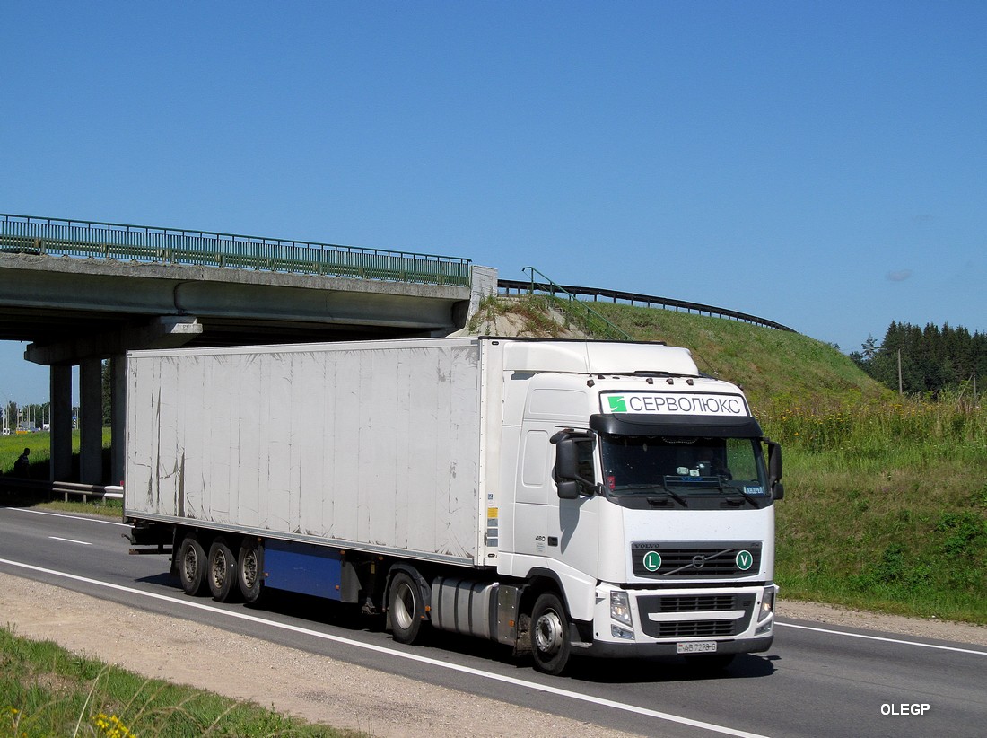 Могилёвская область, № АВ 7278-6 — Volvo ('2008) FH.460