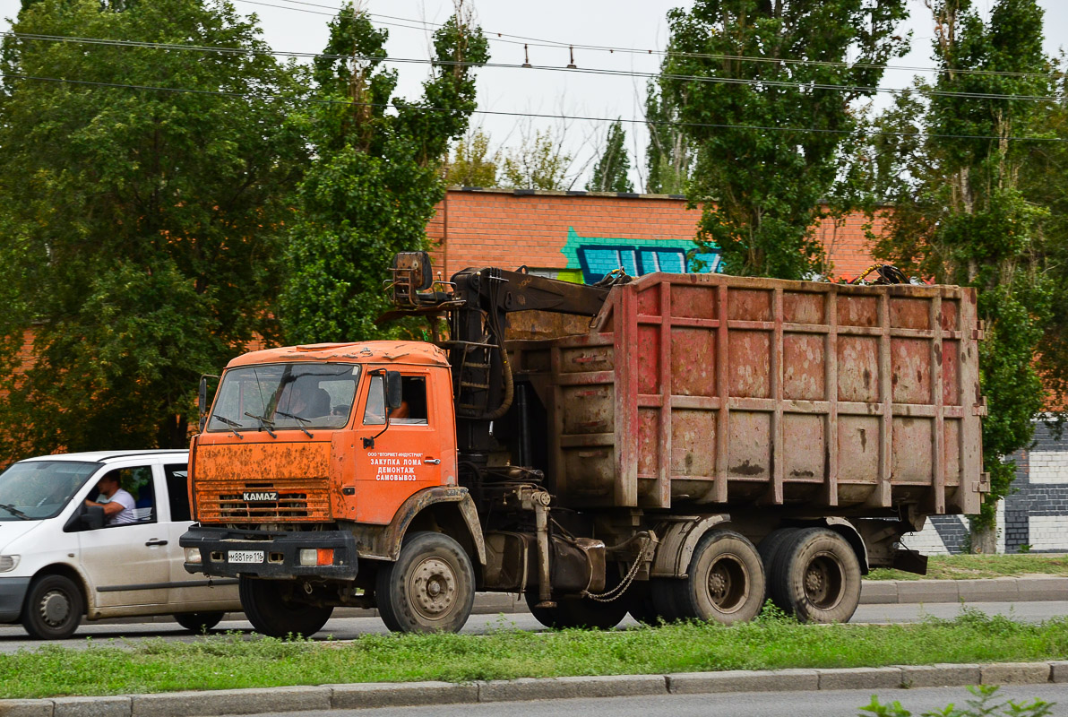 Татарстан, № М 881 РР 116 — КамАЗ-65115 (общая модель)