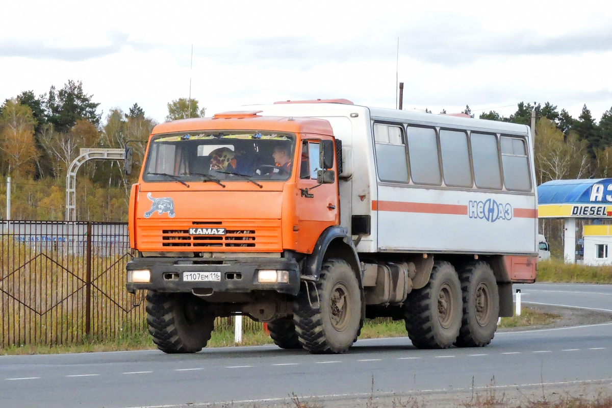 Татарстан, № Т 107 ЕМ 116 — КамАЗ-43114-15 [43114R]