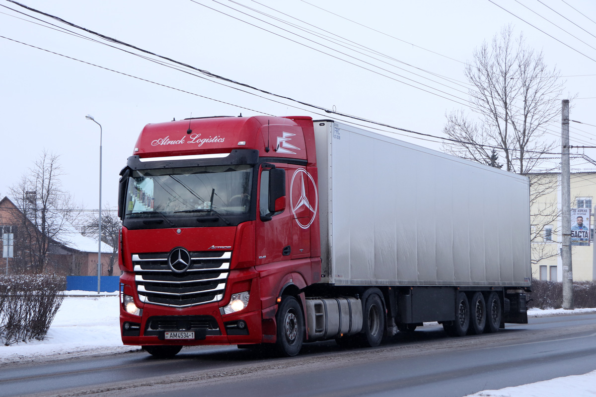 Брестская область, № АМ 4534-1 — Mercedes-Benz Actros ('2011) 1848