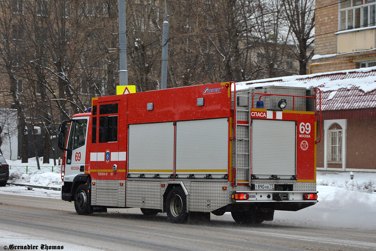 Москва, № Т 890 НВ 77 — IVECO EuroCargo ('2008)