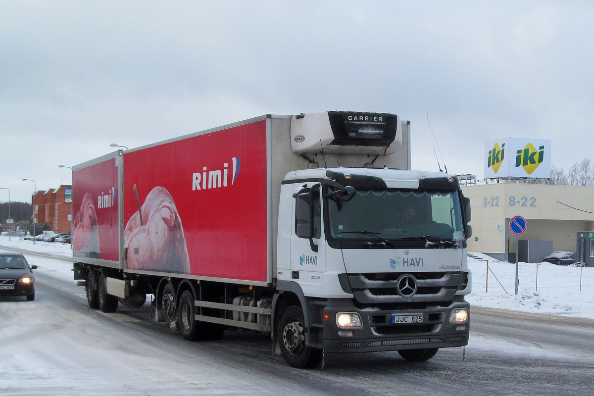 Литва, № JJC 625 — Mercedes-Benz Actros ('2009) 2544