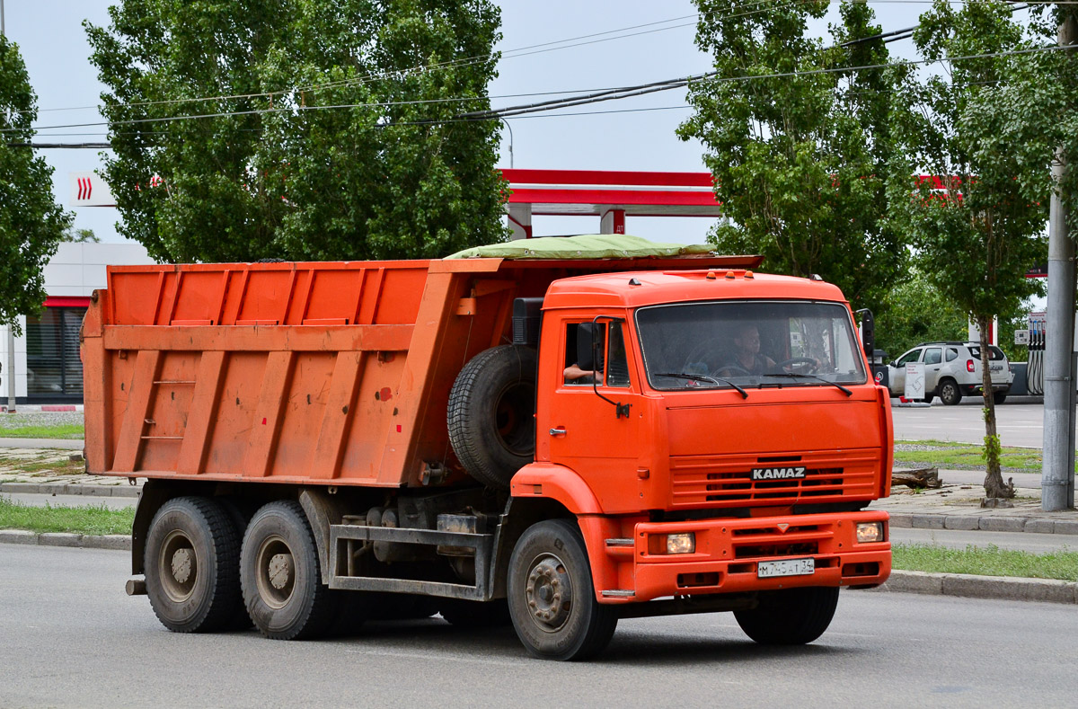 Волгоградская область, № М 745 АТ 34 — КамАЗ-6520 [652000]