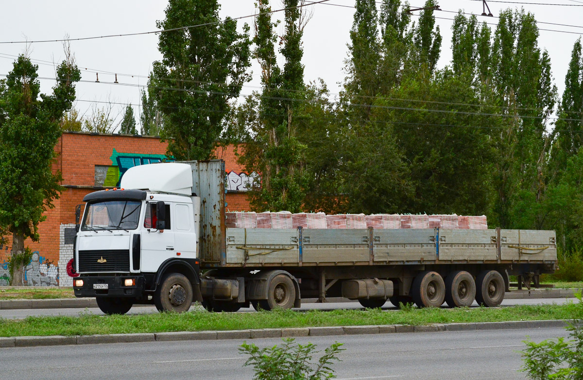 Волгоградская область, № А 211 ОР 134 — МАЗ-543205