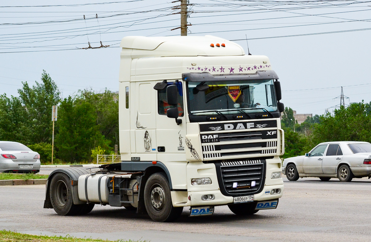 Волгоградская область, № А 806 ЕР 134 — DAF XF105 FT