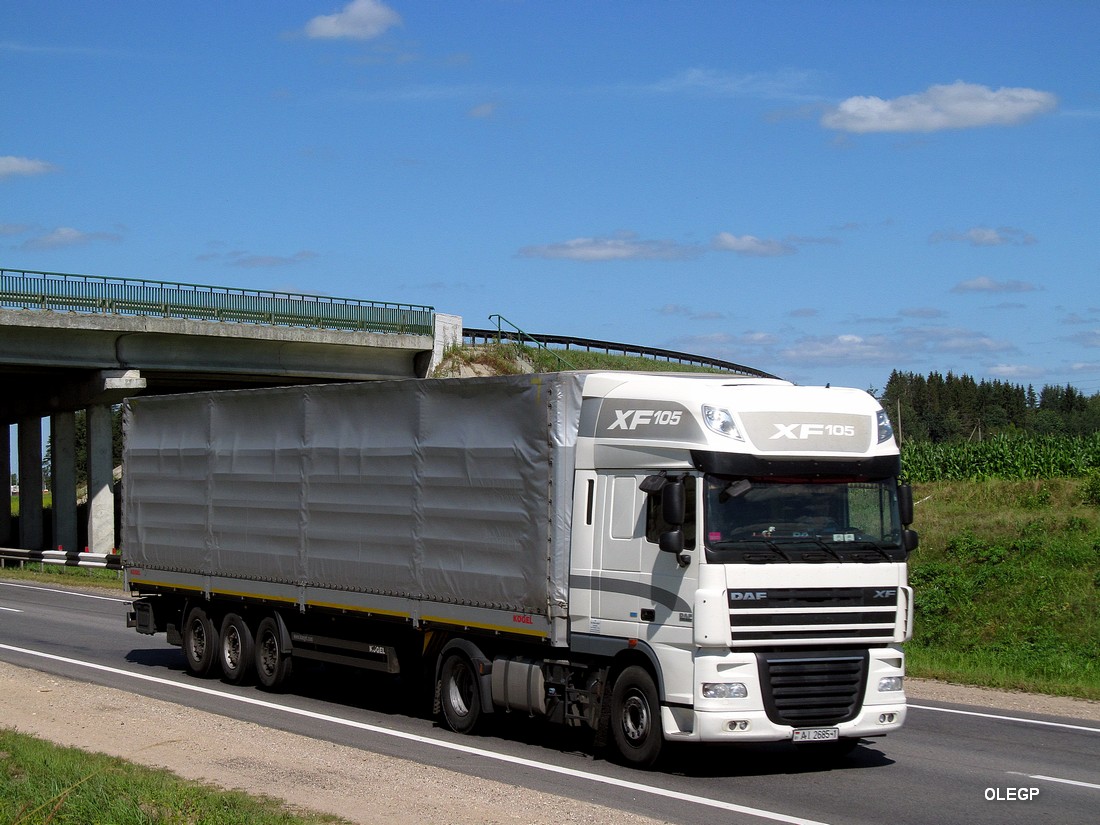 Брестская область, № АІ 2685-1 — DAF XF105 FT