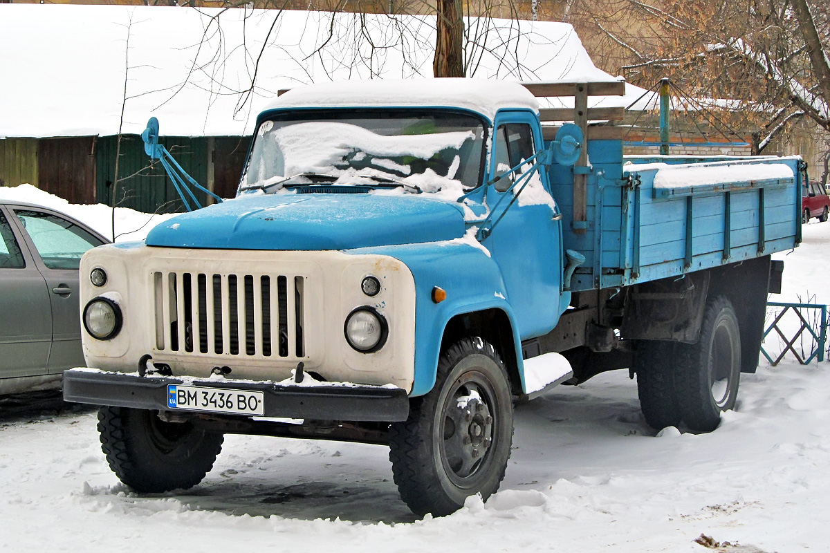 Сумская область, № ВМ 3436 ВО — ГАЗ-52-01