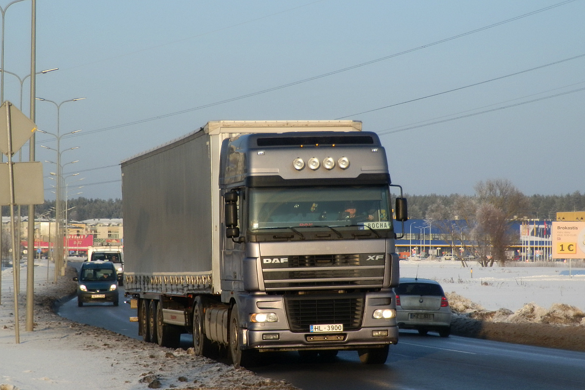 Латвия, № HL-3900 — DAF XF95 FT