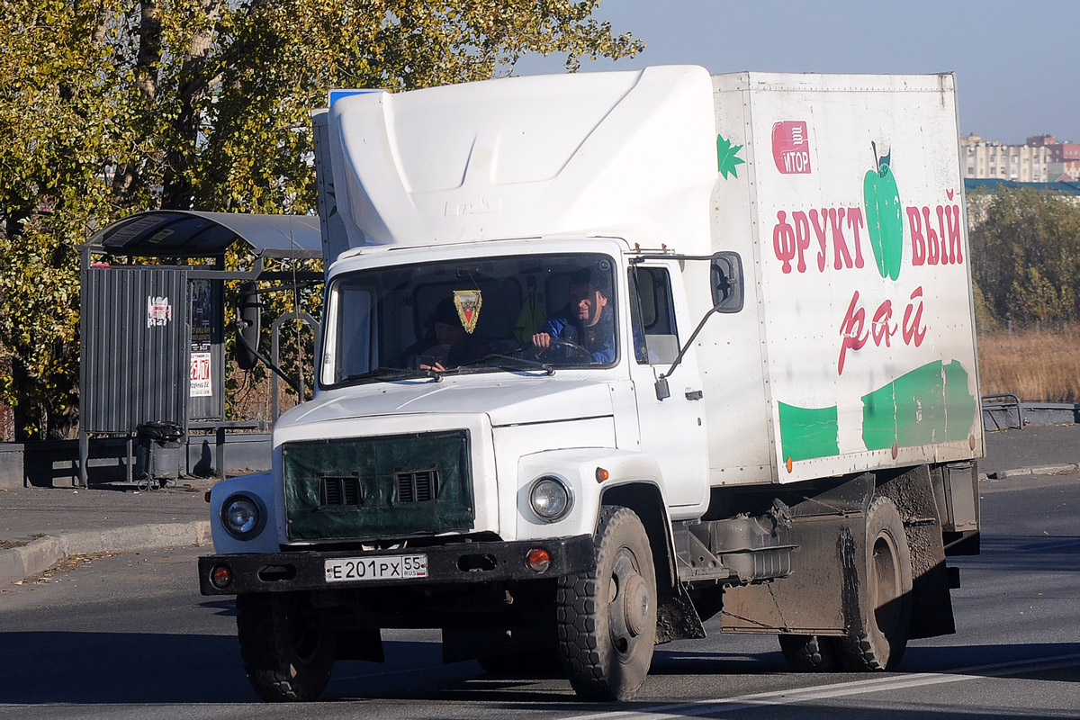 Омская область, № Е 201 РХ 55 — ГАЗ-3307